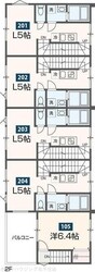 ＭＥＬＤＩＡ小台IIの物件間取画像